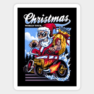 santa rider Magnet